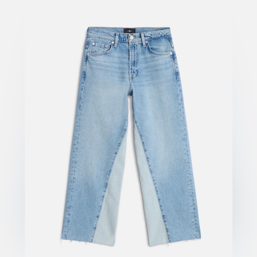 7 For all Mankind PANELED STOVEPIPE STRAIGHT ANKLE